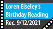 Loren Eiseley's 114th Birthday Reading - Sept. 2021